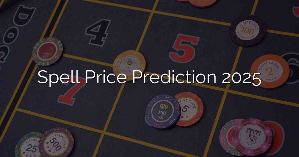 Spell Price Prediction 2025